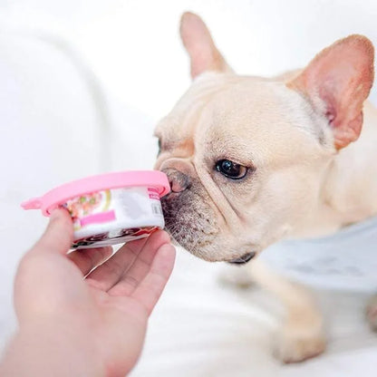 Reusable Pet Food Can Silicone Cover 3 in 1 Lid