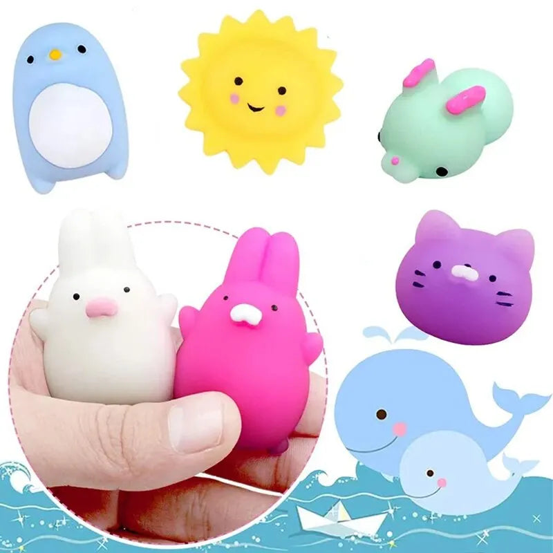 Mini Animal Stress Relief Toys Cute Squishy Party Favors