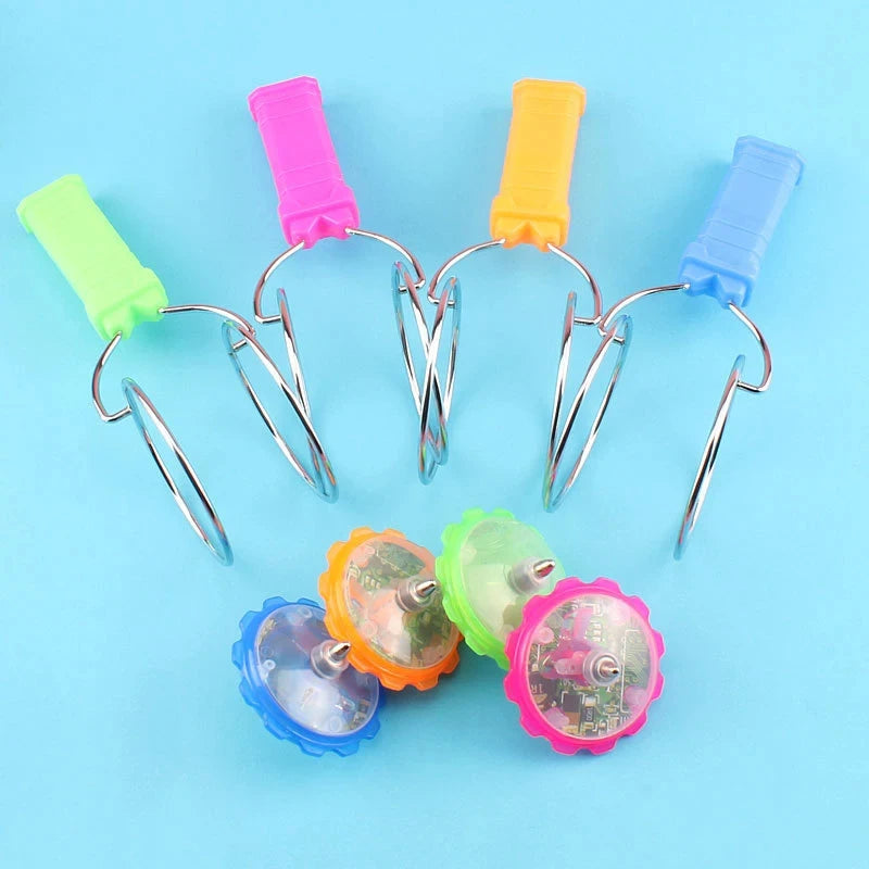 Magnetic Orbit Spinning Top Toy Luminous Gyro Wheel